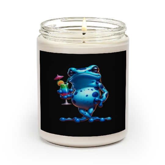 Poison dart frog Scented Candles