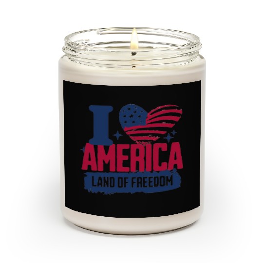 Clothing Apparel Scented Candles i love america