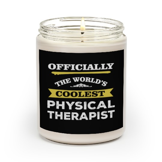 The World's Coolest Physical Therapist Scented Candles