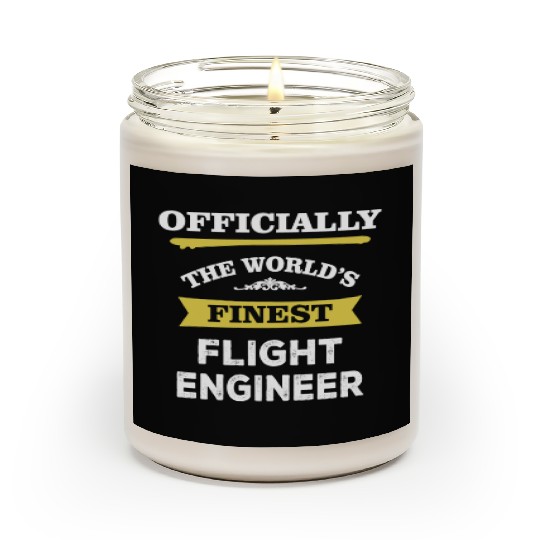 The World's Finest Flight Engineer Scented Candles