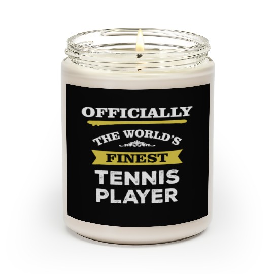 The World's Finest Tennis Player Scented Candles