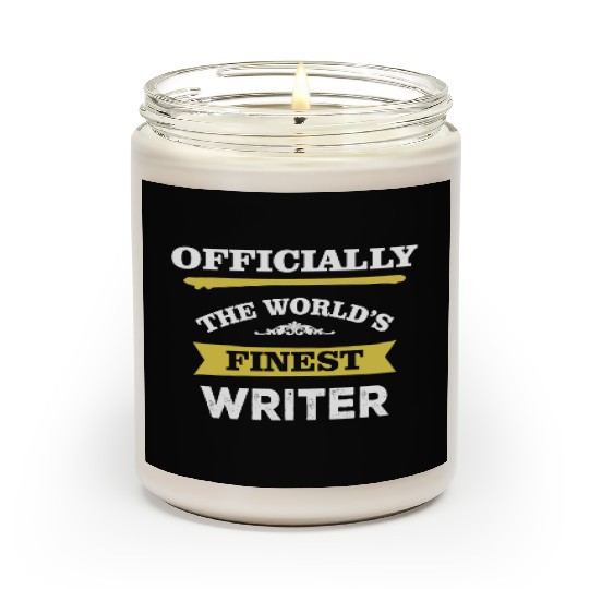 The World's Finest Writer Scented Candles