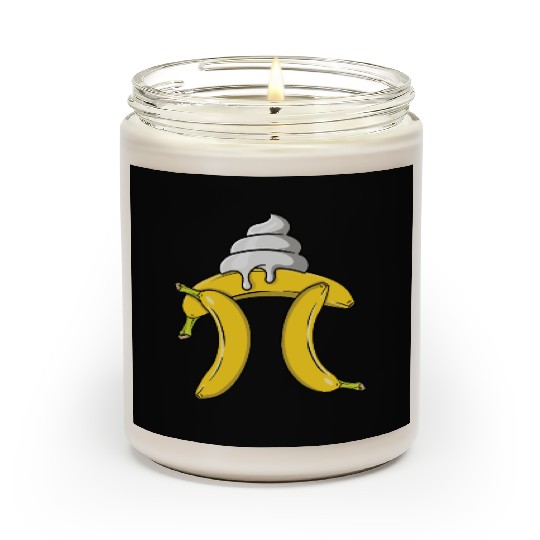 Banana Cream Pie Pi Day Math Equations Scented Candles