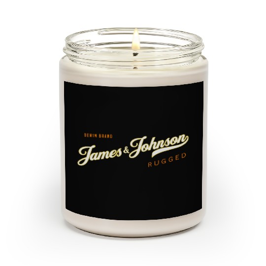 James & Johnson Denim Co Scented Candles