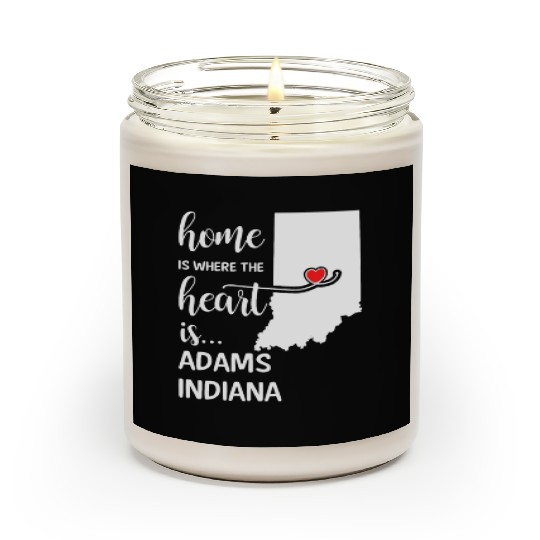 Adams County Indiana Is Where My Heart Is Cool Scented Candles