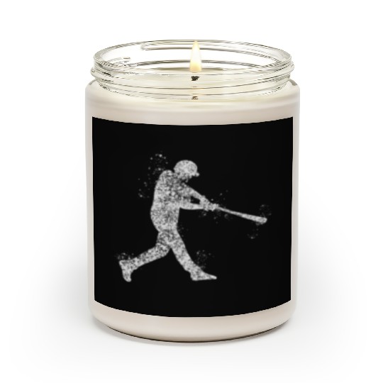 Baseball Pitcher Scented Candles