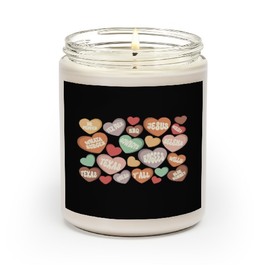 Western valentine, Valentines Conversation Scented Candles