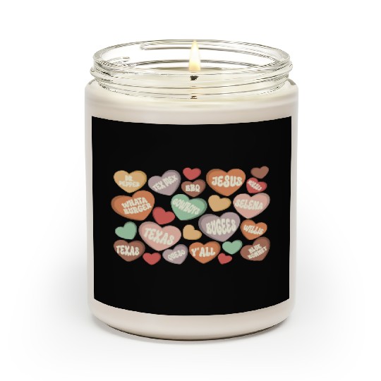 Western valentine, Valentines Conversation Scented Candles