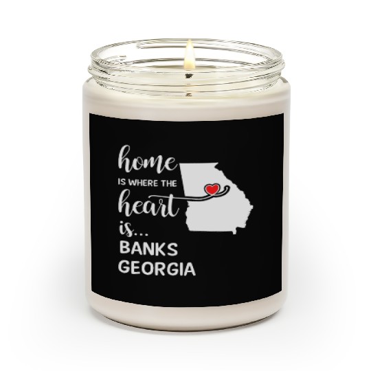 Banks County Georgia Is Where My Heart Is Cool Scented Candles