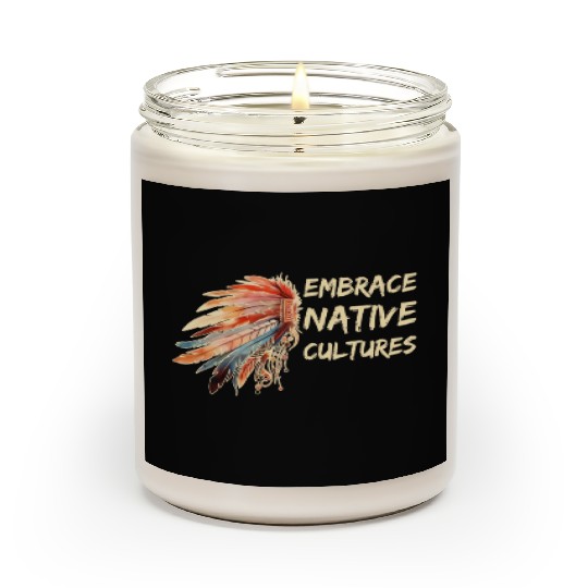 Embrace Native Cultures National Indigenous People Scented Candles