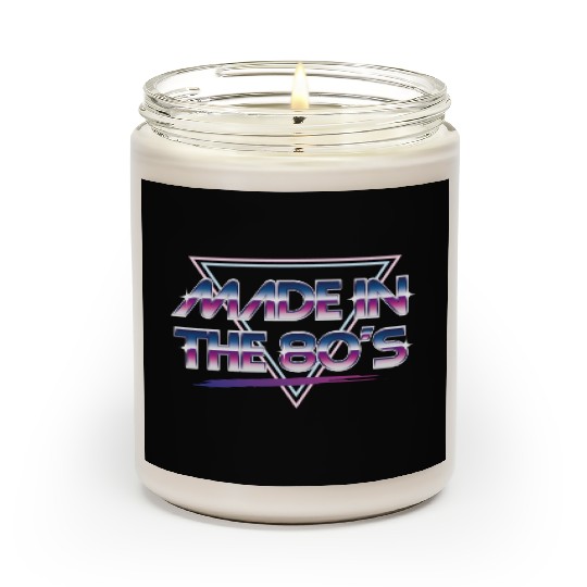 Made in the 80s Scented Candles