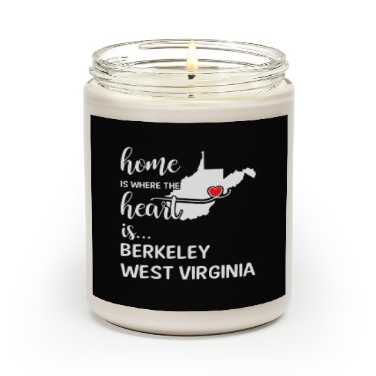 Berkeley County West Virginia Is Where My Heart Is Scented Candles