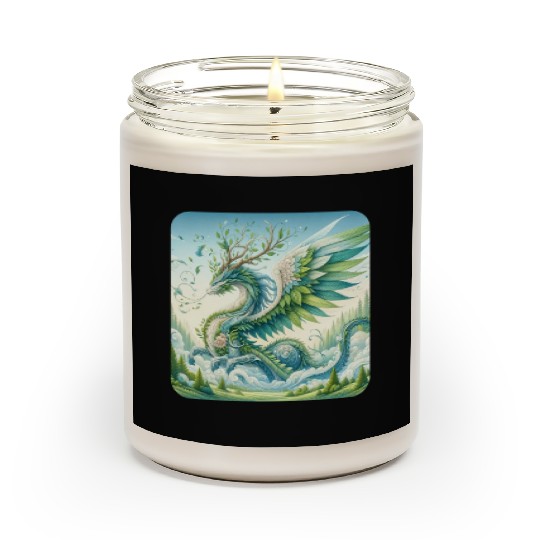 Nature Elemental Dragon Scented Candles