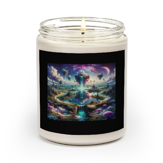 Fantasy Skylands: Surreal Landscape Scented Candles