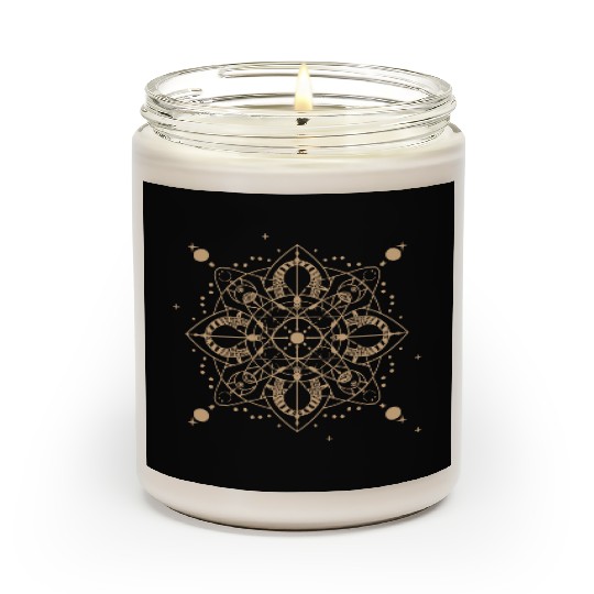 Celestial Geometry Scented Candles