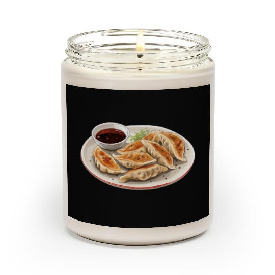 Japanese Pan Fried Dumpling Gyoza Scented Candles