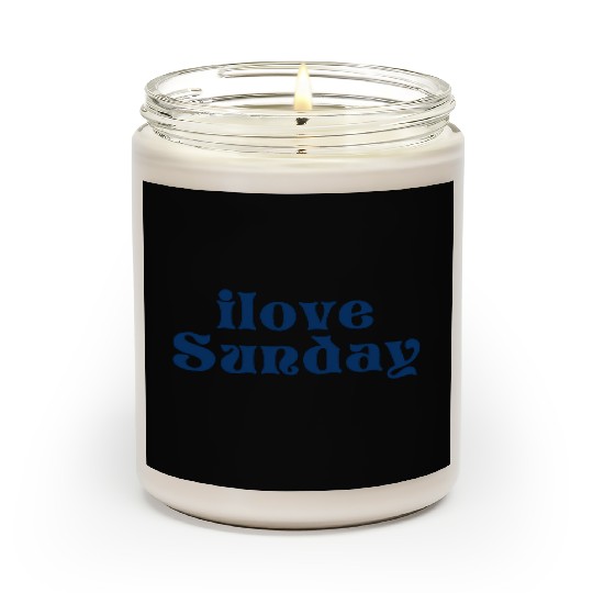 SUNDAY Scented Candles