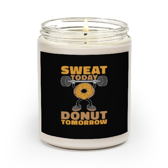 Fitness Donut Donut Gym Scented Candles
