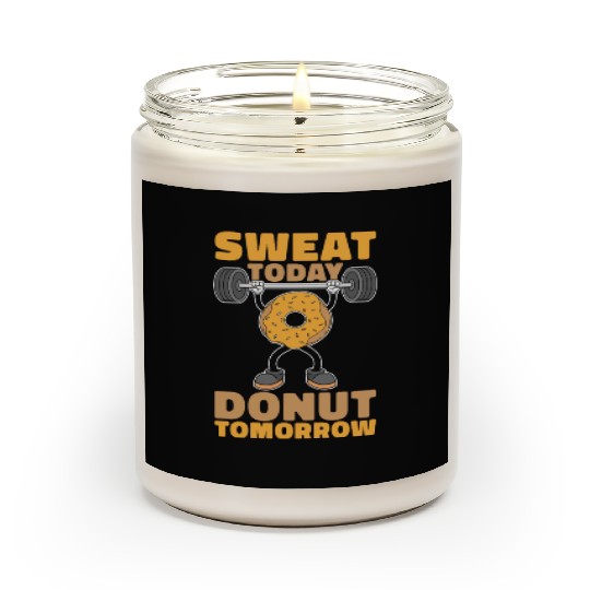 Fitness Donut Donut Gym Scented Candles