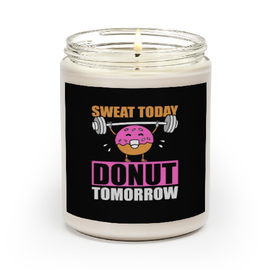 Fitness Donut Donut Gym Scented Candles
