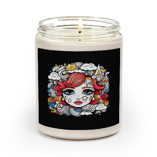 Celestial girl Scented Candles
