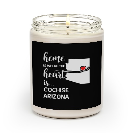 Cochise County Arizonna Is Where My Heart Is Cool Scented Candles