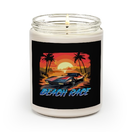 Beach race Scented Candles