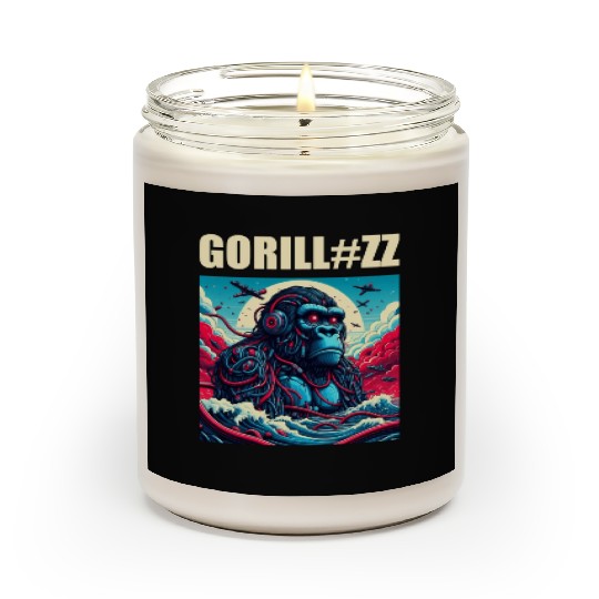 gorilla robot Scented Candles