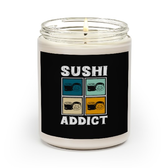 Sushi Delicious Kawaii Cuisine Scented Candles