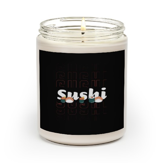 Japanese Fish Maki Cuisine Scented Candles