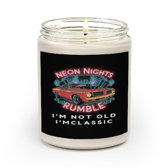 Statement of Classic Confidence Apparel- Hot Rod Scented Candles