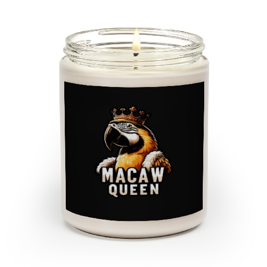Blue Gold Macaw Ornithologist Macaw Queen Scented Candles