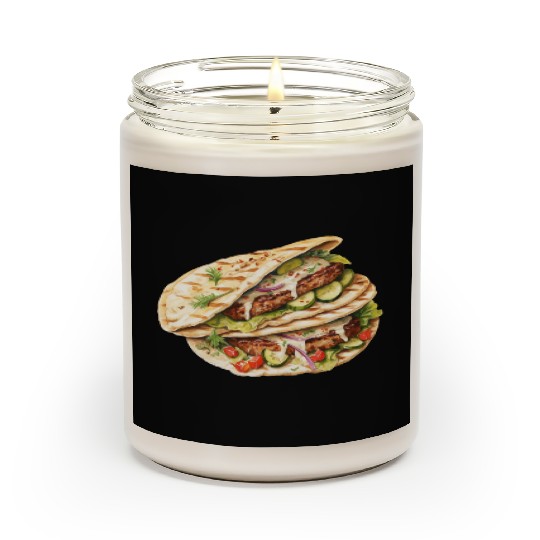 Greek Gyros With Tzatziki Sauce Scented Candles