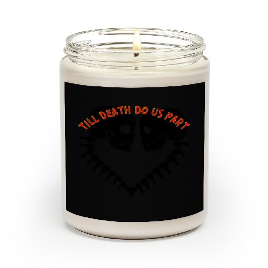 Skulls Till Death Do Us Part Heart © Scented Candles