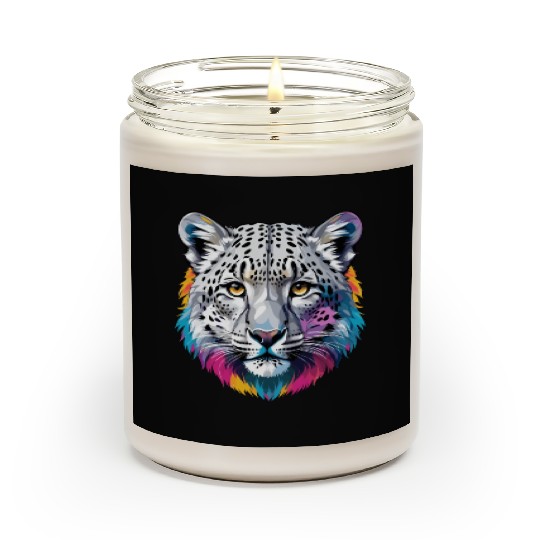 Snow Leopard Scented Candles