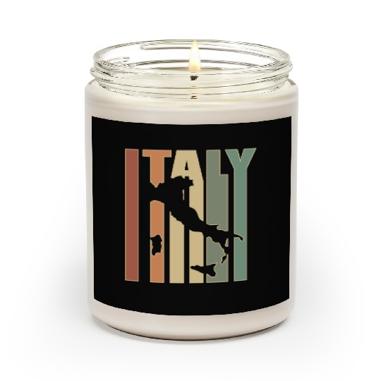 Italy Vintage Card Gift For Italians Scented Candles