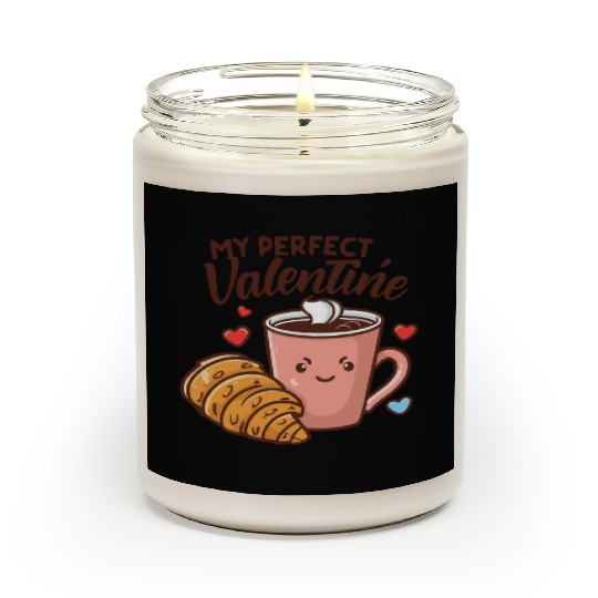 Coffee and Croissant | My Perfect Valentine Scented Candles