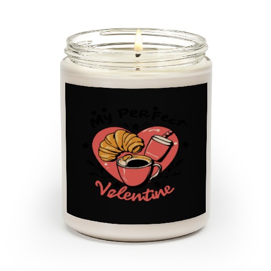 Coffee and Croissant | My Perfect Valentine Scented Candles