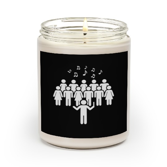 Choir Choir Lover Sing Lover Scented Candles