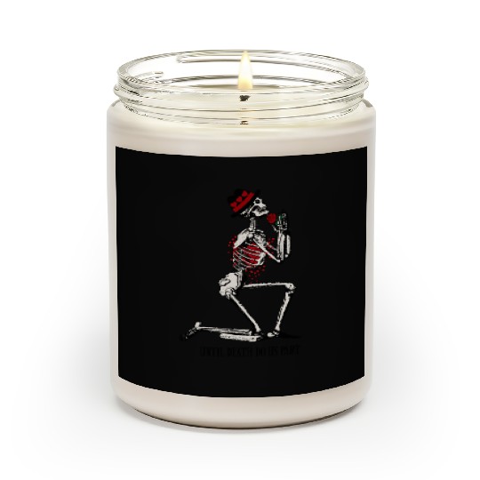 Skeleton Until Death Do Us Part Scented Candles