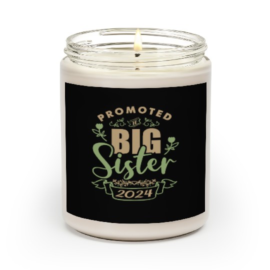 I will be a big sister at birth in 2024 Scented Candles