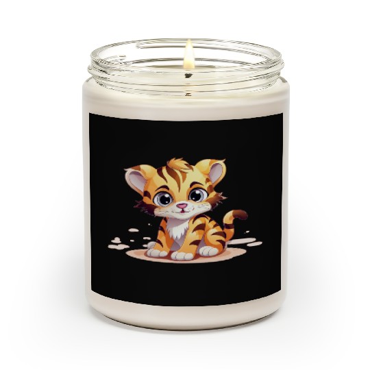 Cute Little Tiger Scented Candles