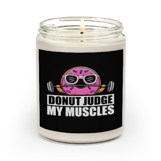 Fitness Donut Donut Gym Scented Candles
