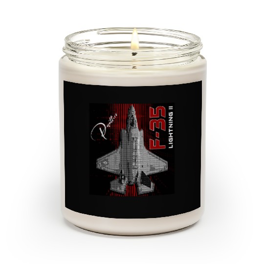 Lockheed Martin F-35 Lightning II Scented Candles