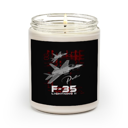 Lockheed Martin F-35 Lightning II Scented Candles
