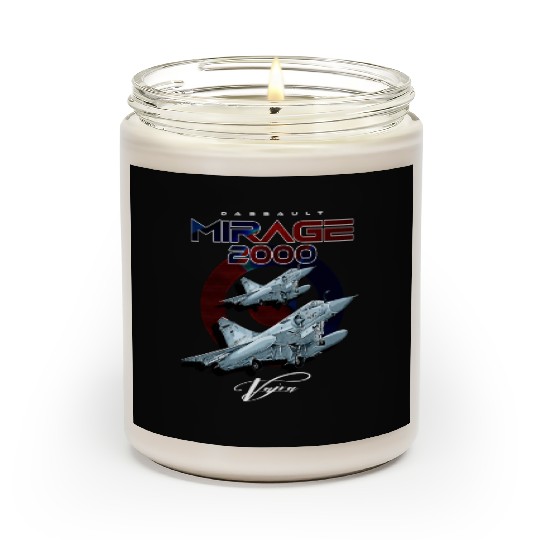 Dassault Mirage 2000 French Vintage Multi-Role Fig Scented Candles