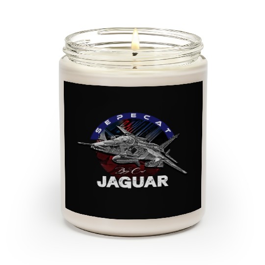 Sepecat Jaguar British-French Fighterjet Military Scented Candles