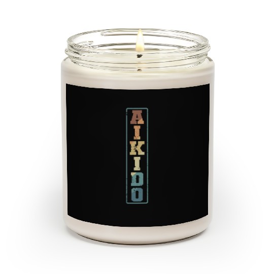 Aikido elegant Martial Arts Training Scented Candles