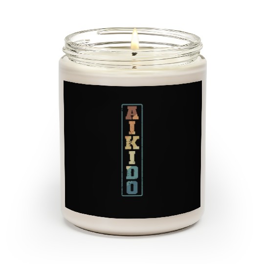Aikido elegant Martial Arts Training Scented Candles