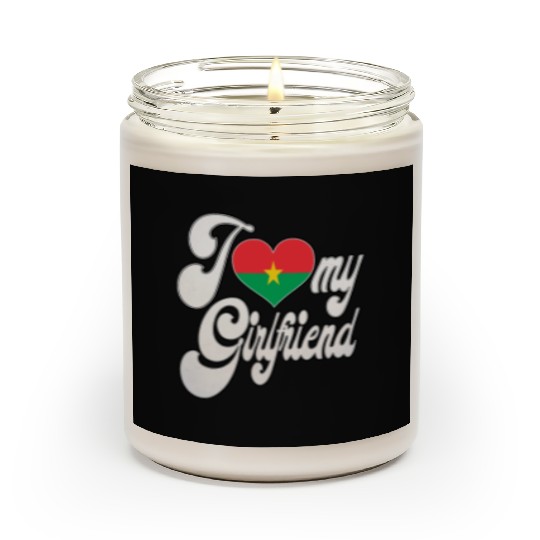 BurkinaI Love My Burkina Faso Girlfriend Scented Candles